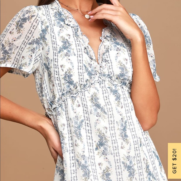 Ruffled Mini Dress - Picture 4 of 6